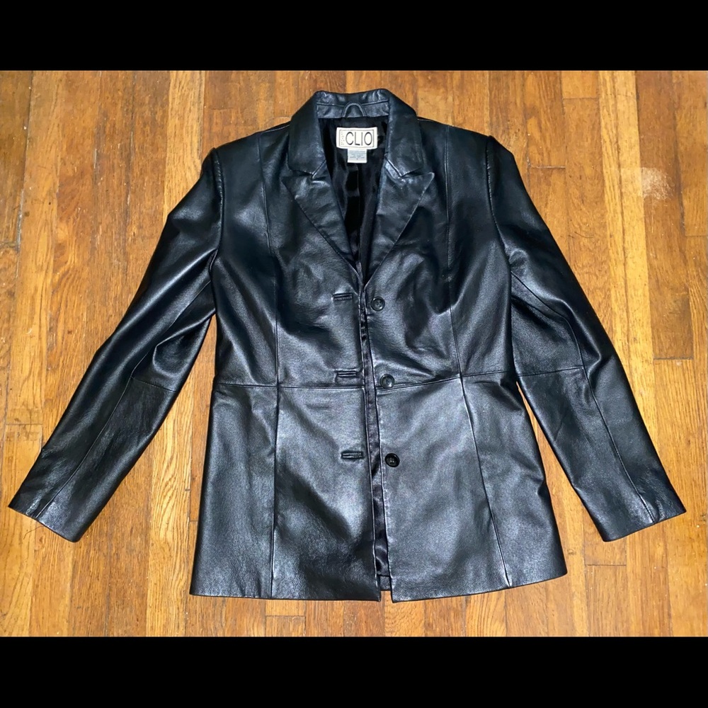 Clio Leather Blazer/Coat (8)